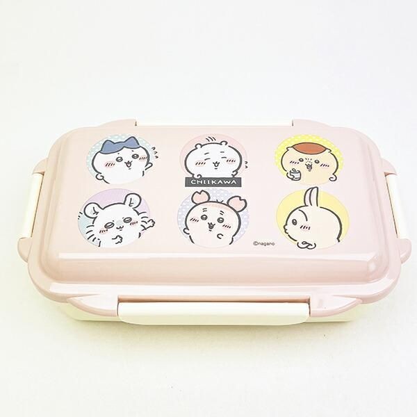 淡いピンクが優しいちいかわのランチグッズ