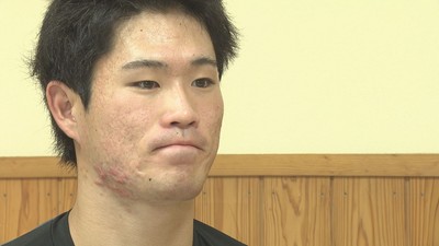 斉藤優汰投手(広島東洋カープ)