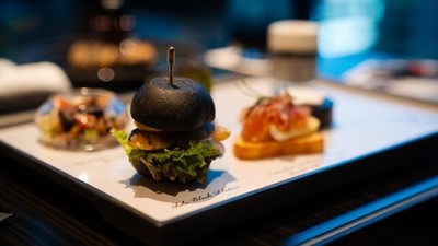 脳の活性化が期待できる食材、サバを使用したセイボリー