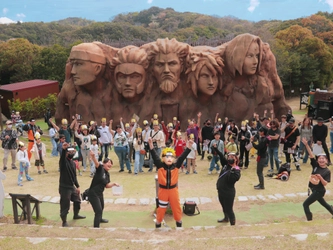 火影岩で福来たる！今年の節分は忍里でナルトと「鬼は外！福は内！」
”NARUTO&BORUTO 忍里 節分大会””恵方巻イベント”同時開催！