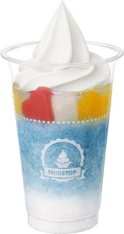 ハロハロパチパチ夏ソーダ販促物画像(画像はイメージです。)