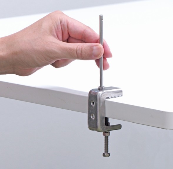 特殊ボルト採用でしっかり取り付けることができます