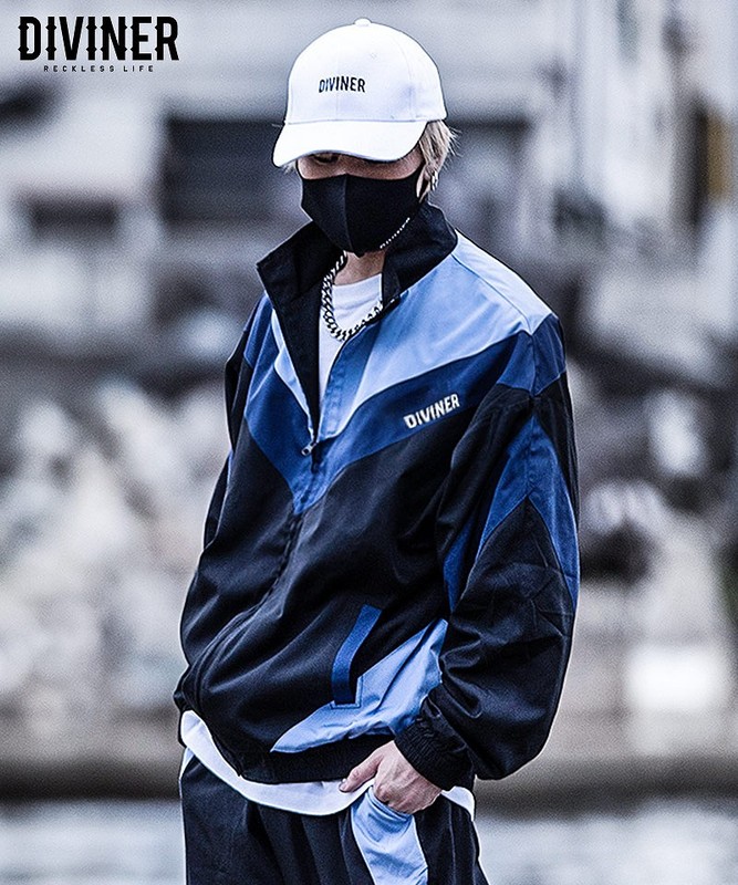 Switching Track Blouson(ブルー)