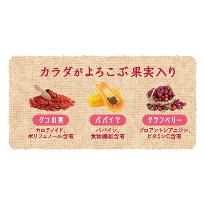 3種のフルーツ