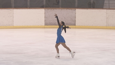 フィギュアスケーター 田村綾音さん(広島文化学園大・3年)