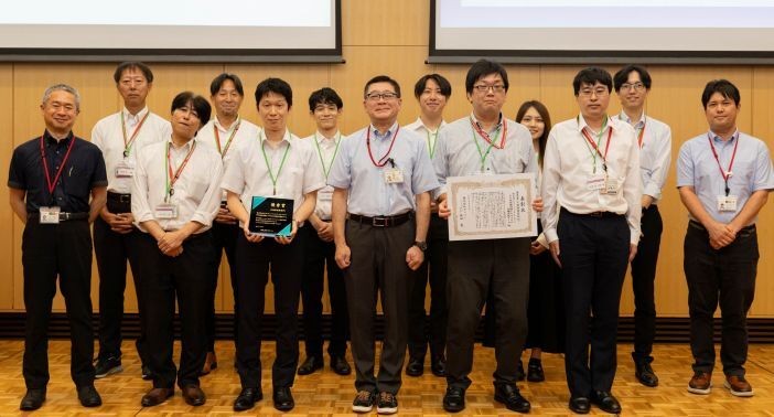 授賞式の様子