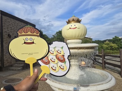 ▲「たまねぎキング」がデザインされたオリジナルうちわ