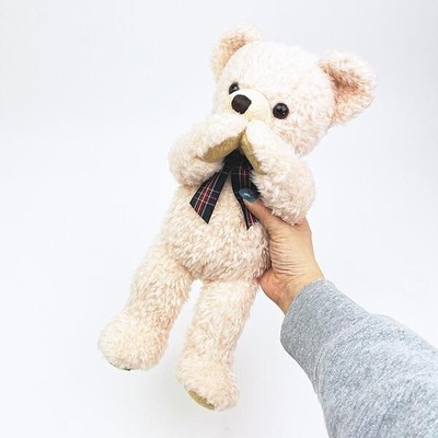 くまのメロディのぬいぐるみ