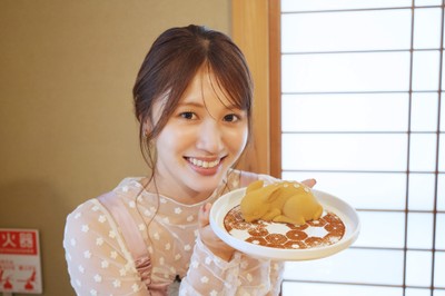今年オープンしたカフェで「バンビケーキ」
