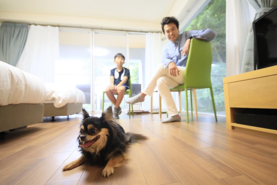 まるでおうちのように寛げる客室（レイセニット城崎スイートVILLA）