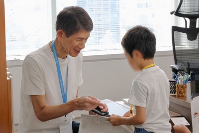 大木社長と名刺交換