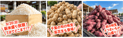 秋の大収穫祭