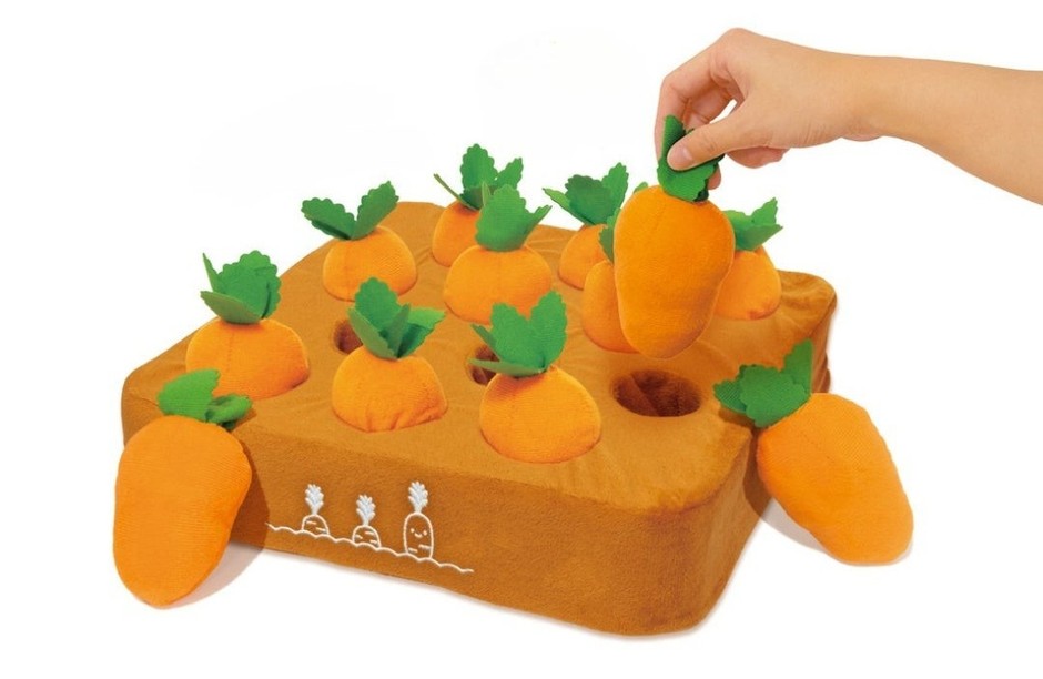 ふわふわ大収穫！ぬいぐるみ畑 にんじん