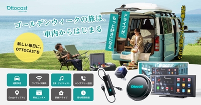 Ottocast製品ラインナップと車内利用イメージ