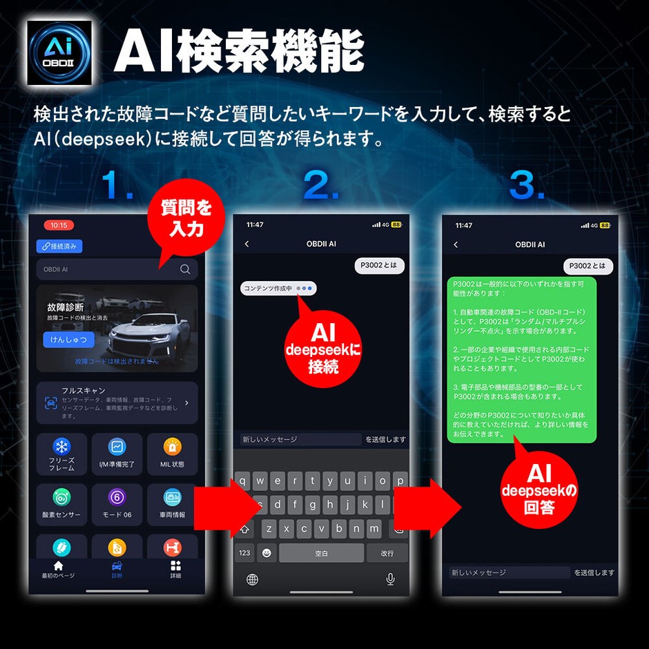 AI検索機能