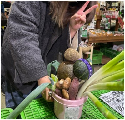 バケツに積み放題・春野菜