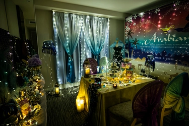 【名古屋】安心・安全に楽しむプライベートお茶会！ 「アラジンと魔法のような恋～Arabian Princess Room～」