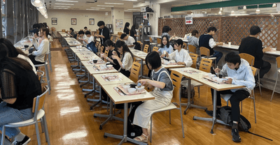 令和5年（2023年）の100円朝食実施の様子