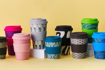 ダイヤモンド株式会社（大阪市中央区）は、サスティナブルなコーヒーカップ、 Ecoffee Cup（エコーヒーカップ）の 素材をリニューアルした新コレクションを2023 年3 月７日に発売しました。