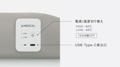 2種類の温度設定