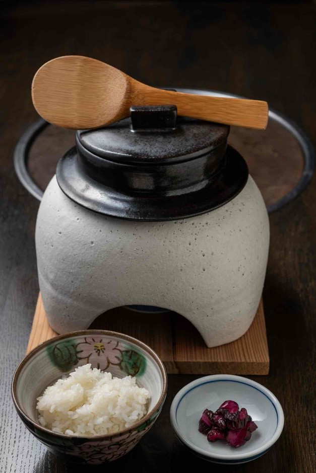 ひろ重の「釜焚きご飯」