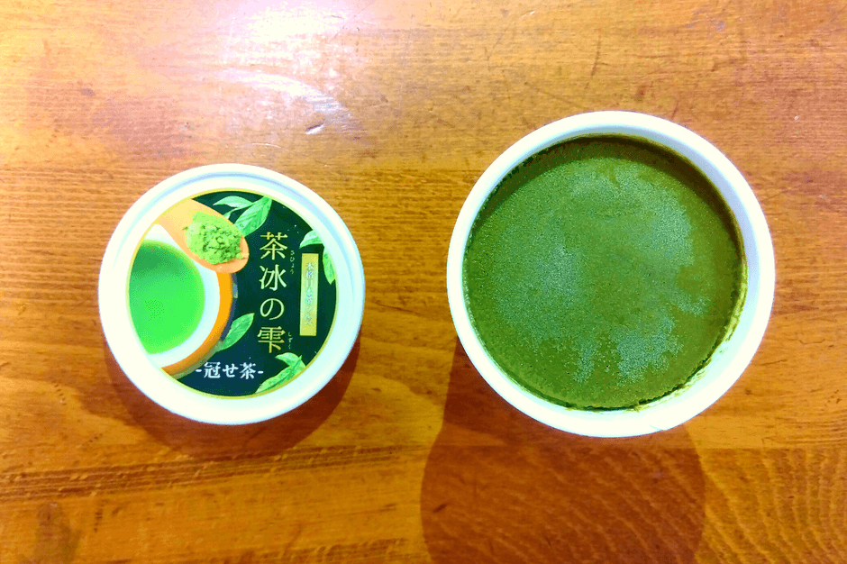 本格日本茶ソルベ 茶冰の雫 ー冠せ茶ー