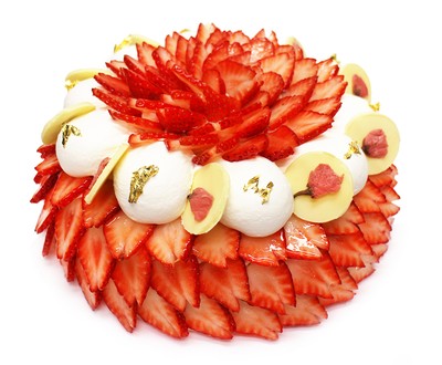 春爛漫 - いちごと桜のショートケーキ -