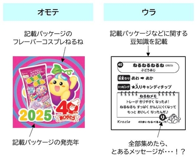 ※シールは40種類のうちどれか１枚が入っています。